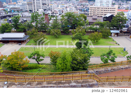 舞鶴城からの甲府盆地 12402061