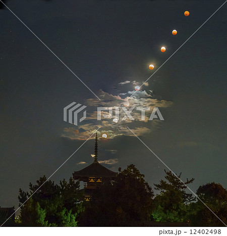 皆既月食2014 皆既月食2014 12402498