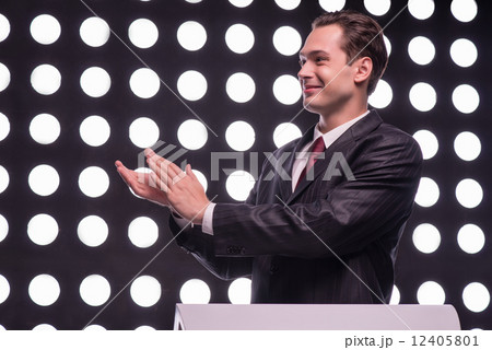 Attractive star TV presenter Attractive star TV presenter 12405801