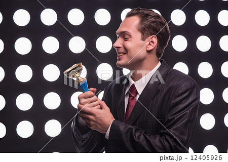 Attractive star TV presenter Attractive star TV presenter 12405926