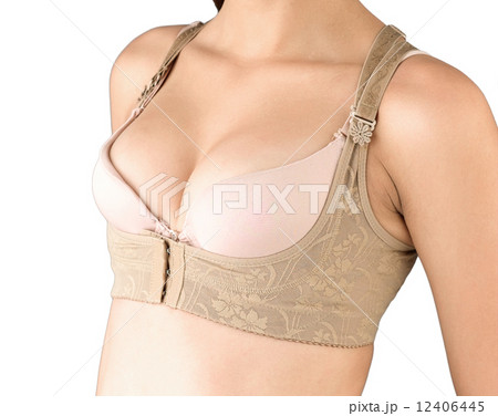 woman wears beautiful corset 12406445