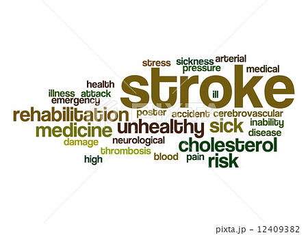 Stroke word cloud Stroke word cloud 12409382