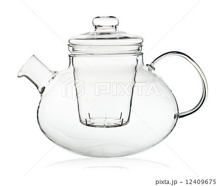 Glass teapot 12409675