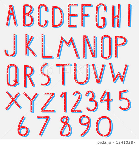 happy font collection with number happy font collection with number 12410287
