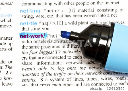 The word " NETWORK" The word " NETWORK" 12410592