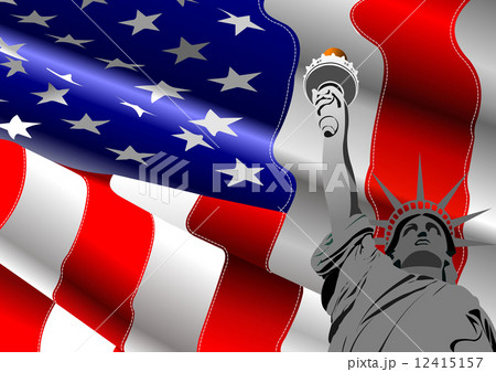 Independence day of United States of America. Poste Independence day of United States of America. Poste 12415157