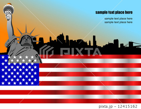 Independence day of United States of America. Poste Independence day of United States of America. Poste 12415162