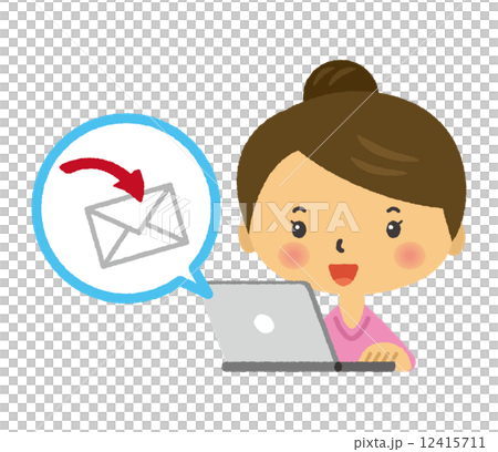 電子郵件電子郵件[兩個頭/系列] 12415711