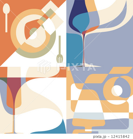 Set of backgrounds for the menu. 12415842