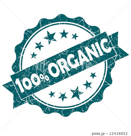 ORGANIC turquoise vintage round grunge seal isolated on white background ORGANIC turquoise vintage round grunge seal isolated on white background 12416052