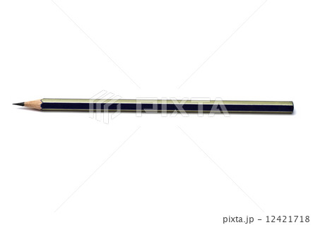 Black pencil isolated on white 12421718