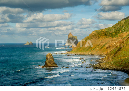 Benijo beach Benijo beach 12424875