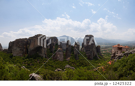 Panorama of Meteora Panorama of Meteora 12425322