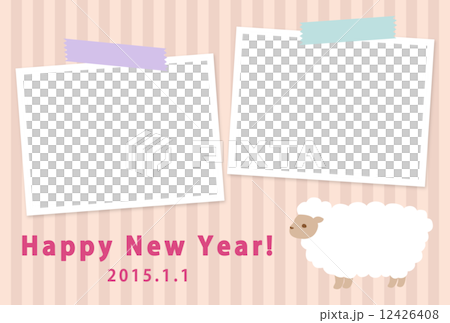 Photo frame New Year's Card Photo frame New Year's Card 12426408