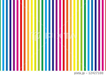 背景素材壁紙(虹色のストライプ) 背景素材壁紙(虹色のストライプ) 12427100