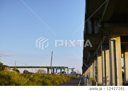 圏央道建設中 上越新幹線交差付近 2014年10月 12427291