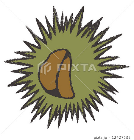 いがぐりのイラスト素材