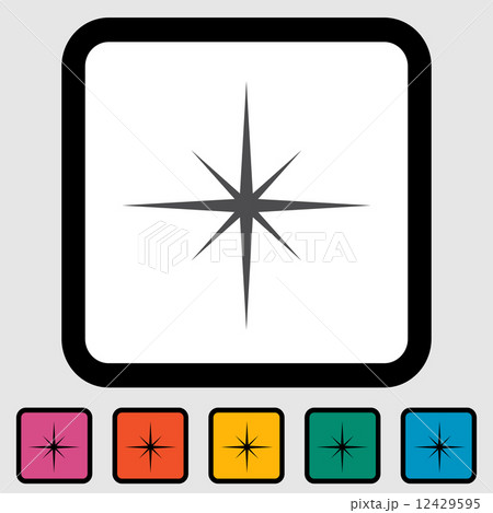 Star icon. Star icon. 12429595