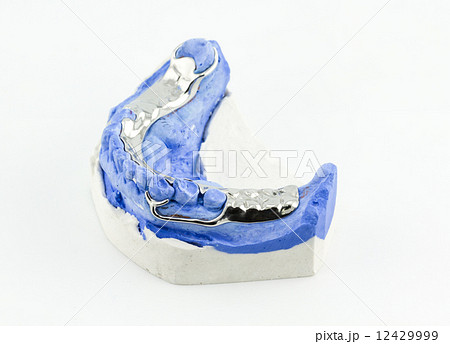Partial Denture on white background Partial Denture on white background 12429999