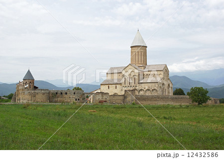 Monastery Alawerdi, Kakheti, Georgia, Europe Monastery Alawerdi, Kakheti, Georgia, Europe 12432586