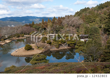 修学院離宮　上離宮　浴龍池 12432803