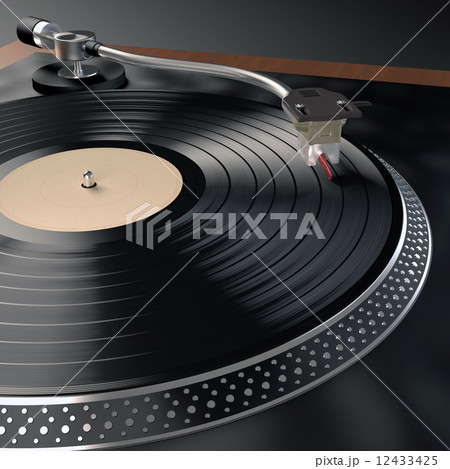 Record Player - Stock Illustration [12433425] - PIXTA