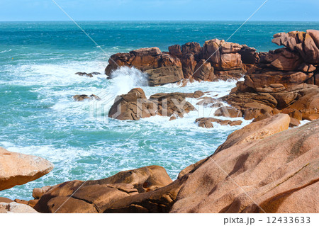 The Pink Granite Coast (Brittany, France). 12433633