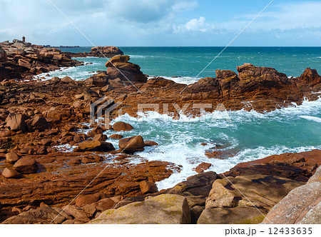 The Pink Granite Coast (Brittany, France). 12433635