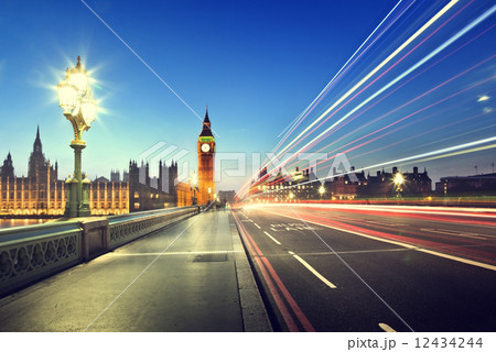 Big Ben from Westminster Bridge, London 12434244