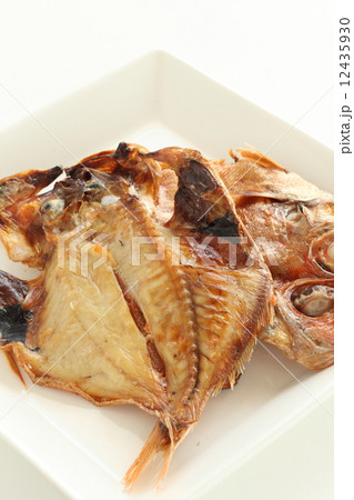 焼き魚の開き干し金目鯛の写真素材