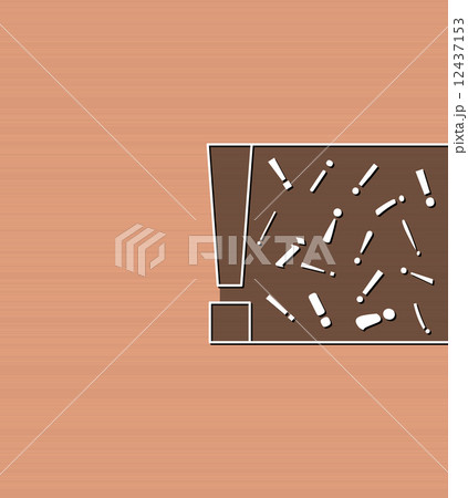 background with section exclamation marks background with section exclamation marks 12437153