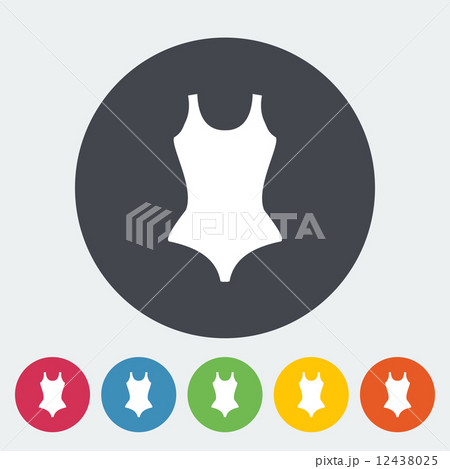 Swimsuit icon. 12438025