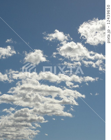 綿雲と紺碧の空 綿雲と紺碧の空 12439650