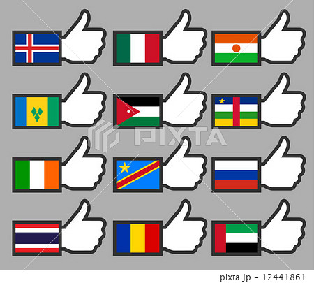 Flags in the Thumbs up-08