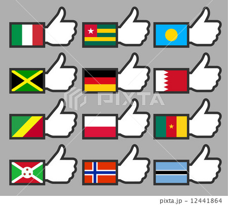 Flags in the Thumbs up-06