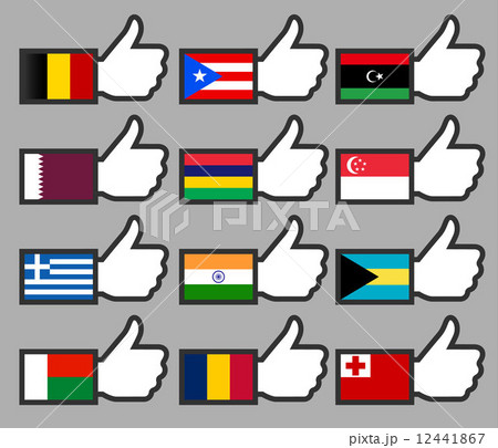 Flags in the Thumbs up-02