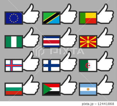 Flags in the Thumbs up-03