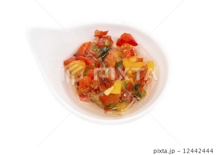 sauces on a white background in the restaurant sauces on a white background in the restaurant 12442444