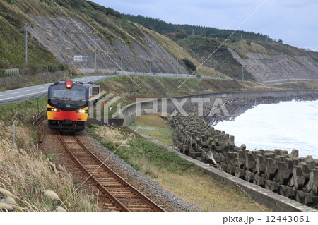 海沿いを走るくまげら編成 海沿いを走るくまげら編成 12443061