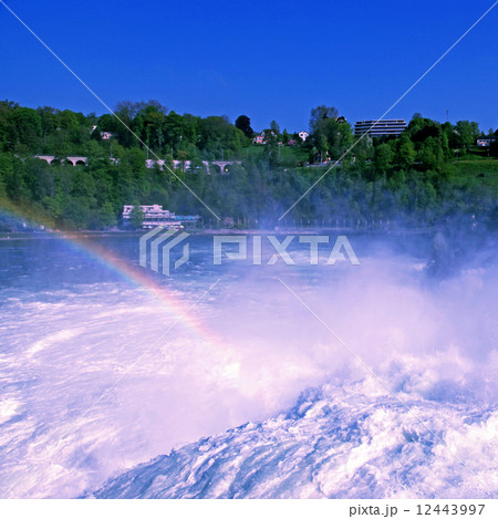 Famous Rhein Falls (Schaffhausen, Switzerland) 12443997