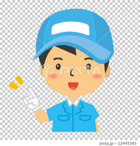 配達員　配達 12445565