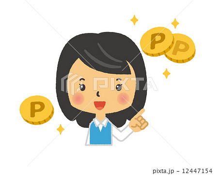 スタッフ　ポイント　コイン【二頭身・シリーズ】 12447154