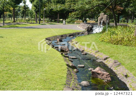 元浜公園 東海市の写真素材