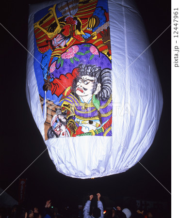 上桧木内の紙風船上げ 12447961