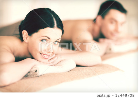couple in spa couple in spa 12449708