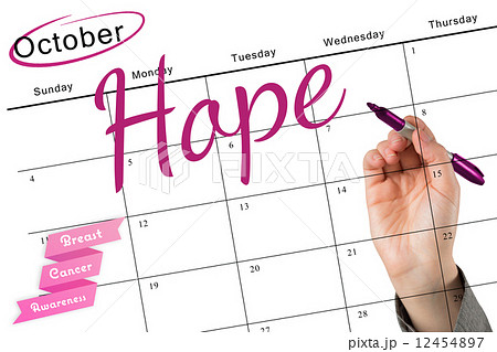 Composite image of businesswomans hand writing with marker 12454897