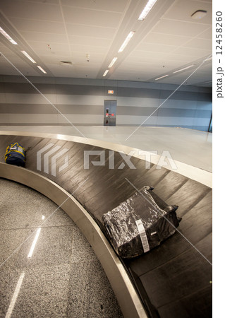 baggage claim line in airport terminal baggage claim line in airport terminal 12458260