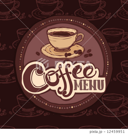 Restaurant sketch menu template 12459951