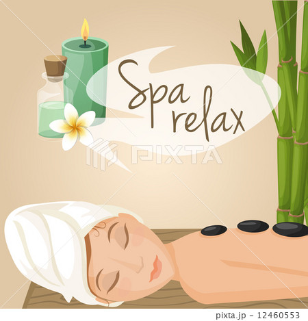 Woman on spa procedure 12460553