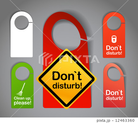 Hotel door signs 12463360
